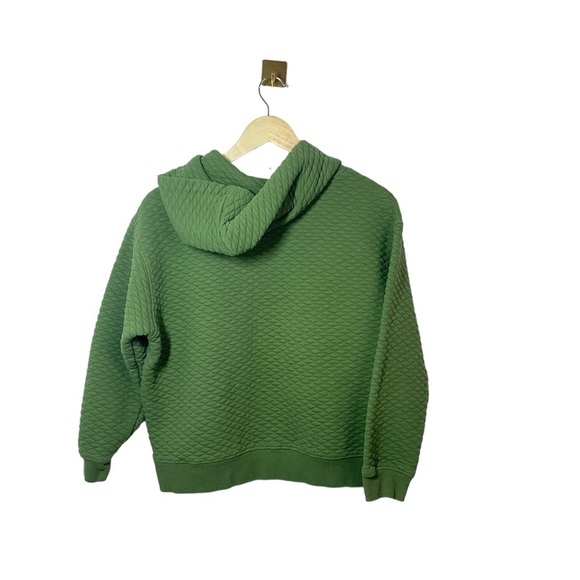 Zyia Active Women’s Pine Quilted Pullover Hoodie in Green Size M - Picture 10 of 11